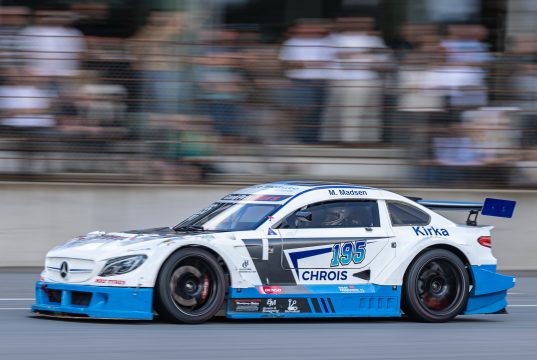 Super GT-klassen klar til Classic Race Viborg 2027 Til næste år kæmper kørerne i Selected Car Group Super GT om DM-point ved Classic Race Viborg (foto: Danish Supercar League / Grippo).