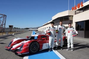 Toyota TS030 Hybrid Launch, Circuit Paul Ricard, France, 24-27 January 2012.