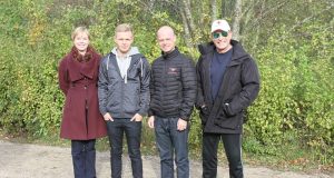 Sammen med Borgmester Joy Mogensen fra Roskilde blev der i dag tid til en kort spadseretur på den tidligere grand prix-racerbane Roskilde Ring med Kevin Magnussen, Jan Magnussen og Thorkild Thyrring.