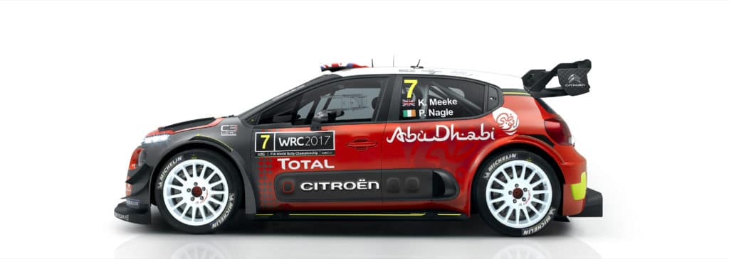 Citroens nye rally bil for WRC-kalderen 2017
