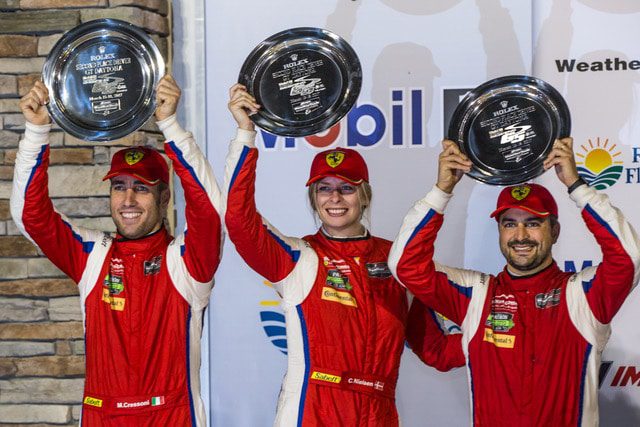 Sebring 2017 Christina Nielsen sluttede på andenpladsen