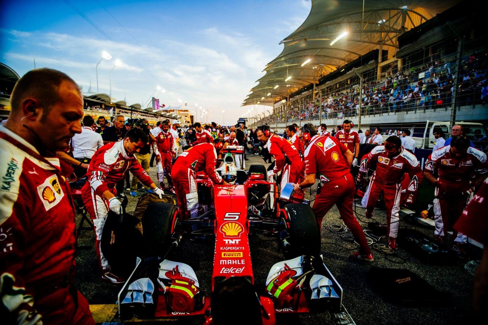 Scuderia Ferrari, Bahrains GP 2016, Foto: Ferrari