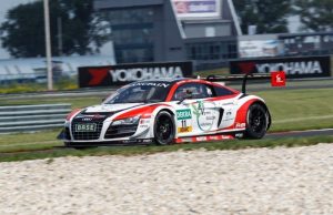 ADAC GT Masters 2014 Slovakiaring Nicki Thiim Fabrian Hambrecht Audi R8