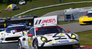 Michael Christensen og Porsche er på jagt efter mesterskabet i årets sidste løb i TUDOR-serien, Petit Le Mans på Road Atlanta