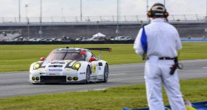 Porsche 911 RSR, Porsche North America: Earl Bamber, Frederic Makowiecki, Michael Christensen