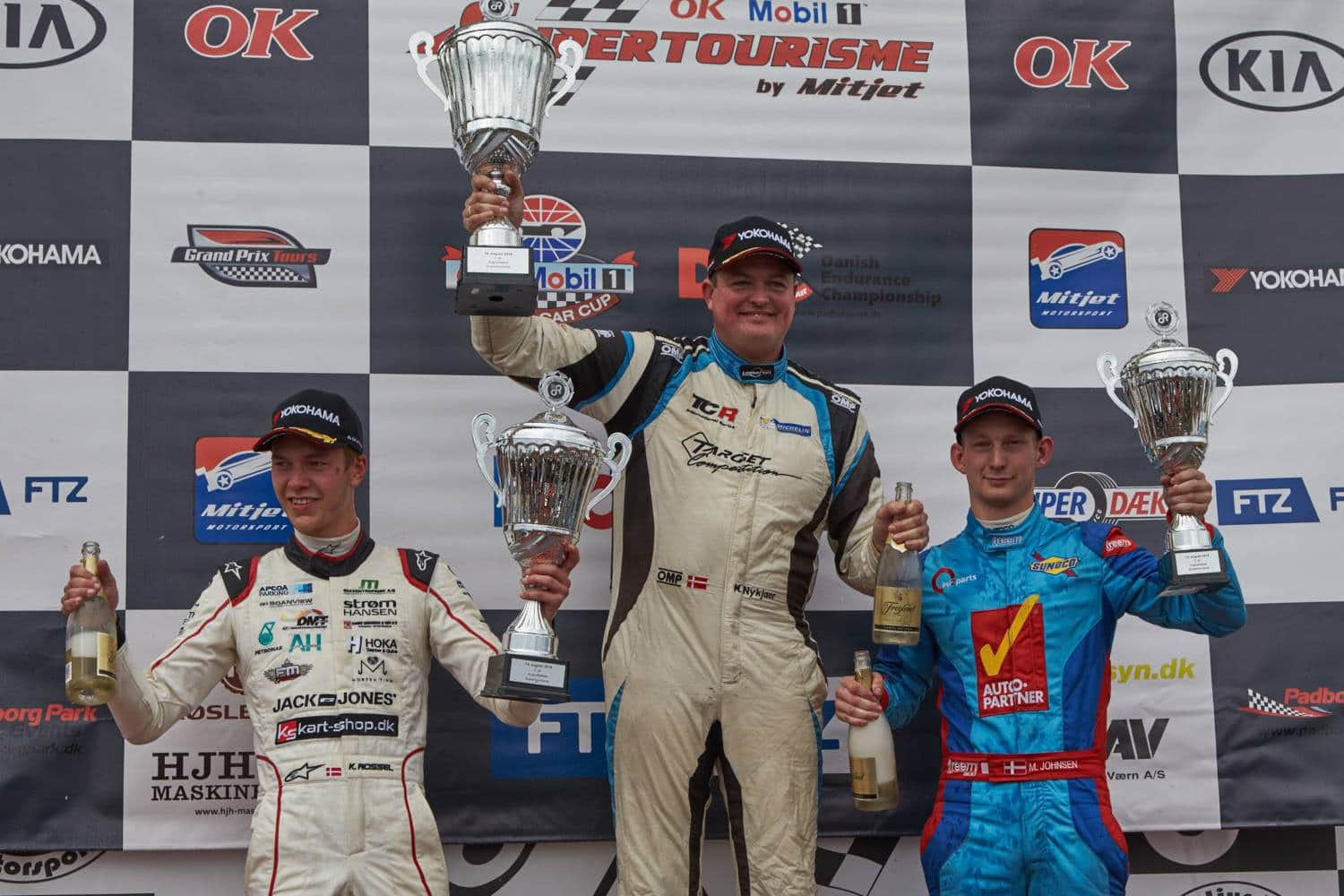 Kevin Rossel tæt på podiet i Djursland