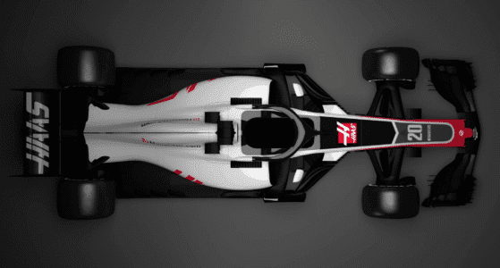 Haas præsenterer sin nye formel 1 racer 2018