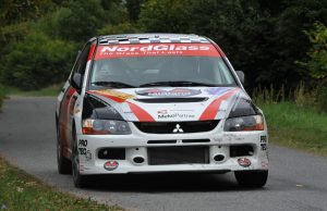 Tim Svanholt/Carina Møller er af de mandskaber, som starter deres titelforsvar ved ADAC Wikinger Rallye.