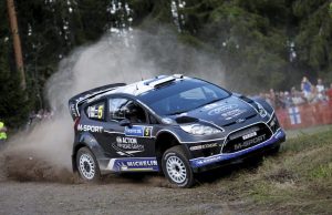 Ott Tanak (Est) / Kuldar Sikk - Ford Fiesta RS WRC. Day one, 2012 Rally Finland