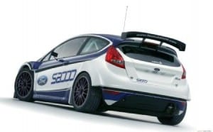 Ford Fiesta S2000, der nu kommer til start i IRC