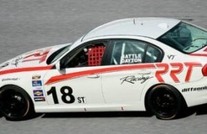 Det er en BMW 328i som denne, Martin Jensen kører i Grand-Am-supportklassen Continental Tire SCC